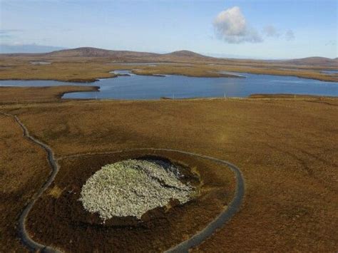 Barpa Langass North Uist Aerial Photography Aerial Megalith