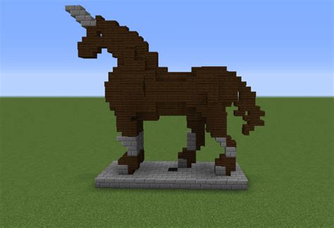Unicorn Statue Grabcraft Your Number One Source For Minecraft
