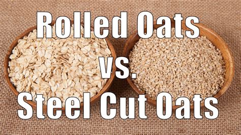 You'll know it when you try them. Rolled Oats vs. Steel Cut Oats - YouTube
