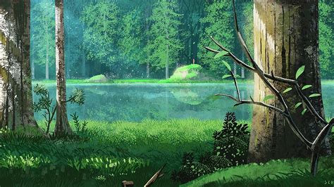 22 Anime Forest Wallpapers Wallpaperboat