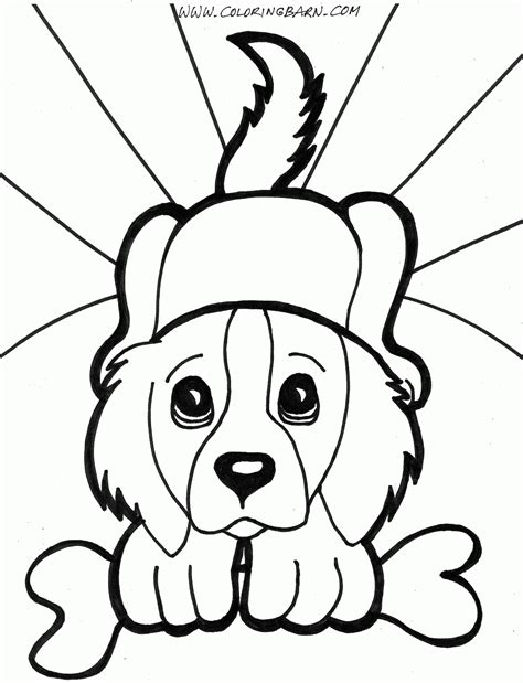 Puppy In Jar Coloring Page Printable Puppy Coloring Pages 048 Free