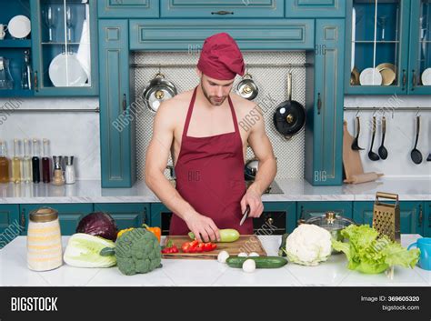 Sexy Naked Chef Cook Image Photo Free Trial Bigstock