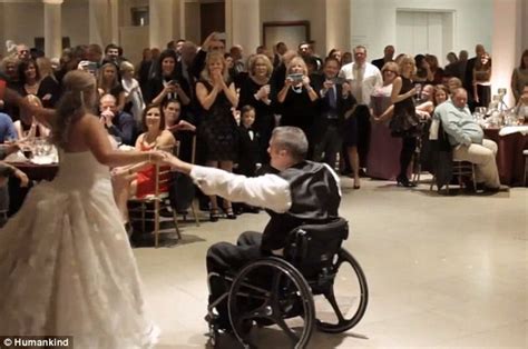 Wheelchair Bound Groom And His Bride Amaze Wedding Guests With First