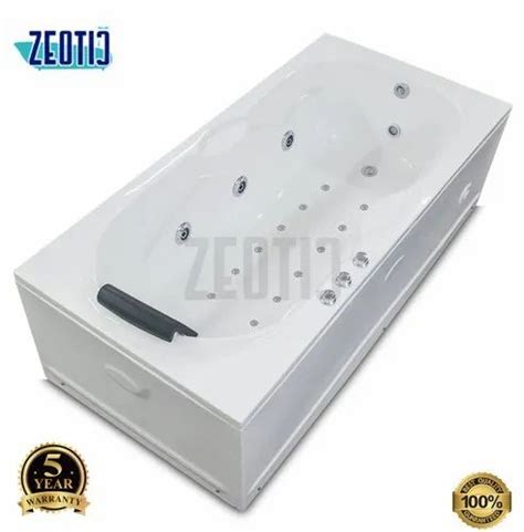 Acrylic Orion White Norway Jacuzzi Bath Tub Zeotic Shape Rectangular At Rs In New Delhi