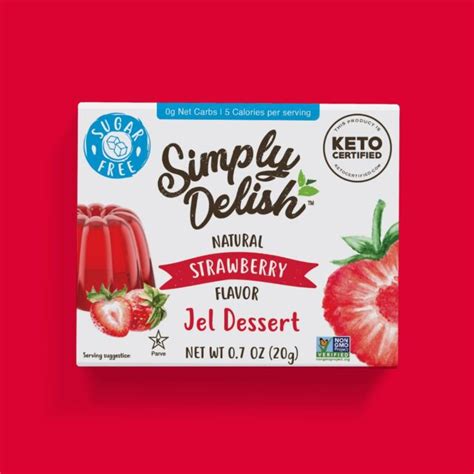 Simply Delish All Natural Sugar Free Desserts Jels And Pudding