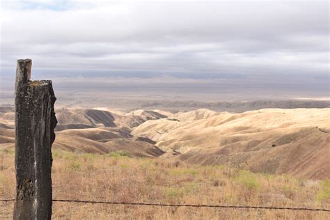 A personal solution to a global problem. View from Temblor Range - Public Lands Tour