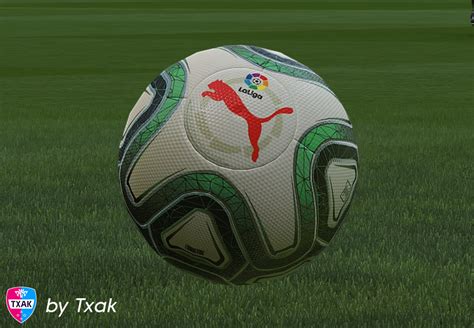The ball comes in two different versions: PES 2019 La Liga Ball 2019-2020 (Puma) by Txak - PES Patch