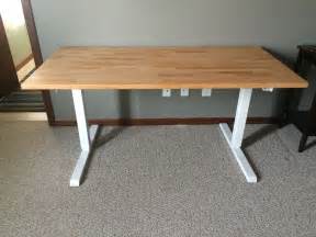 The ikea skarsta desk is a height adjustable office desk for sitting or standing. Standing Desk: MultiTable ModTable and Ikea Gerton