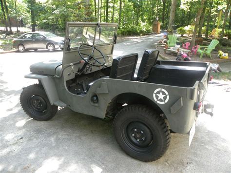 1947 Jeep Willys Cj2a Military For Sale