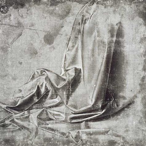 Drapery Study For A Kneeling Figure Leonardo Da Vinci As Art Print Or