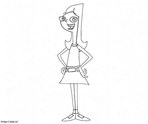 Candace Fun Coloring Page