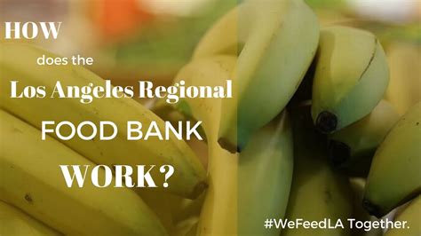 How Does The Los Angeles Regional Food Bank Work Youtube