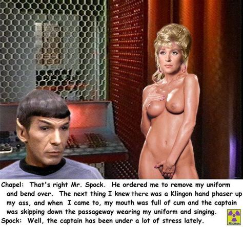 Post Christine Chapel Gazomg Majel Barrett Star Trek Fakes Sexiezpicz
