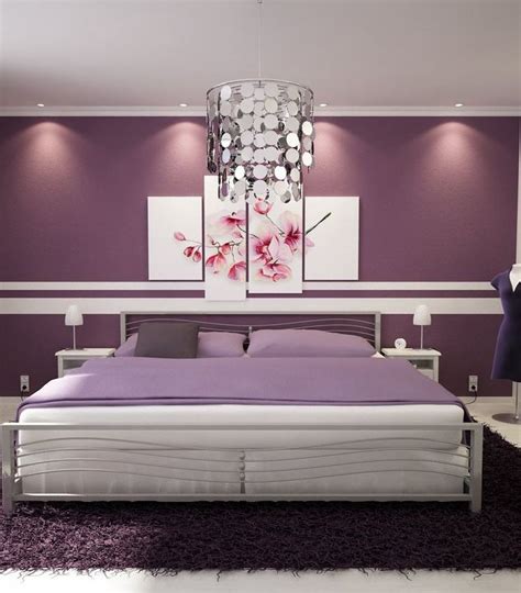 Atau warna ungu yang lebih soft seperti lavender, yang juga bisa menjadikan kamar tidur memiliki kesan lembut, damai, dan nyaman. Desain Kamar Tidur Warna Ungu