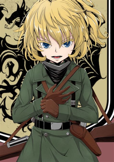Tanya Von Degurechaff Anime Military Military Girl Manga Coloring