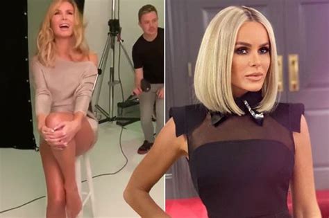 Bgt Babe Amanda Holden Ditches Bra As She Unveils Killer Legs In Steamy Snap Daily Star