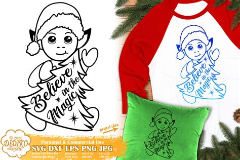 Download Elf SVG | Christmas Tree SVG | Cute Elf Svg Cut File ...