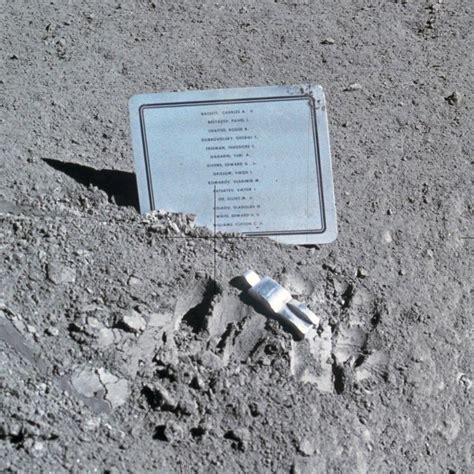 Read The Plaque Fallen Astronaut Memorial