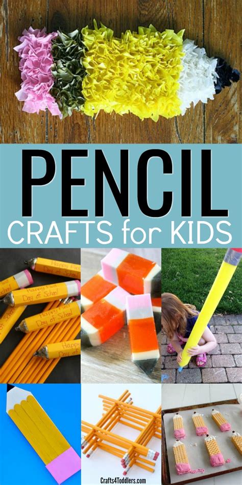 12 Easy And Fun Pencil Craft Ideas For Kids Crafts 4