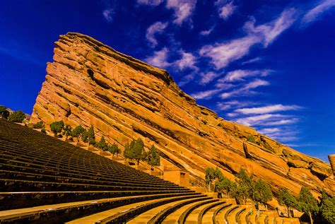 Red Rocks Amphitheatre Red Rocks Park Morrison Colorado Usa Blaine