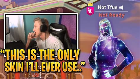 Tfue Says Hell Only Use This Skin Fortnite Best Moments Youtube