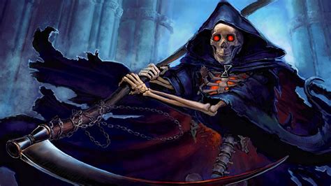 Dark Grim Reaper Hd Wallpaper