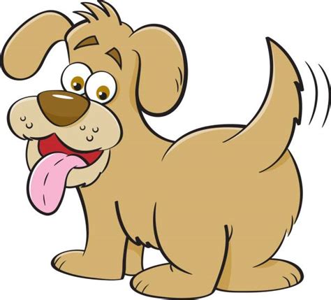 Dog Wagging Tail Stock Vectors Istock