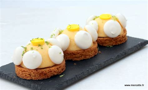 Cheesecake vanille, coulis citron & limoncello. Tartelettes au citron comme Vincent Guerlais - La cuisine ...