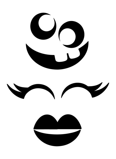 6 Best Images Of Funny Face Parts Printable Printable Funny Faces Images