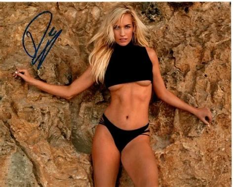 Paige Spiranac Signiertes Signiertes Sexy Bikini Foto Lpga Golf Eur