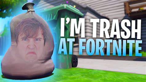 Im Trash At Fortnite And That Makes Me Mad Youtube