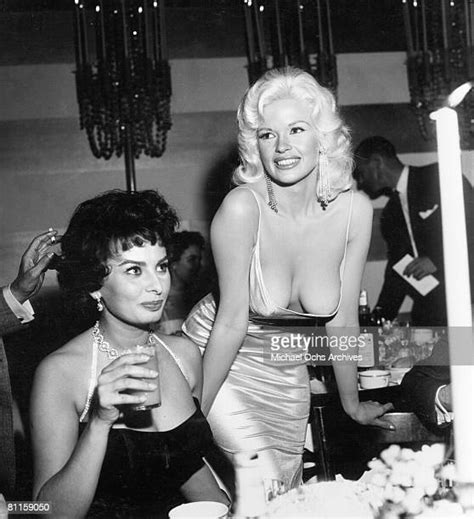 Sophia Loren Jayne Mansfield Bildbanksfoton Och Bilder Getty Images