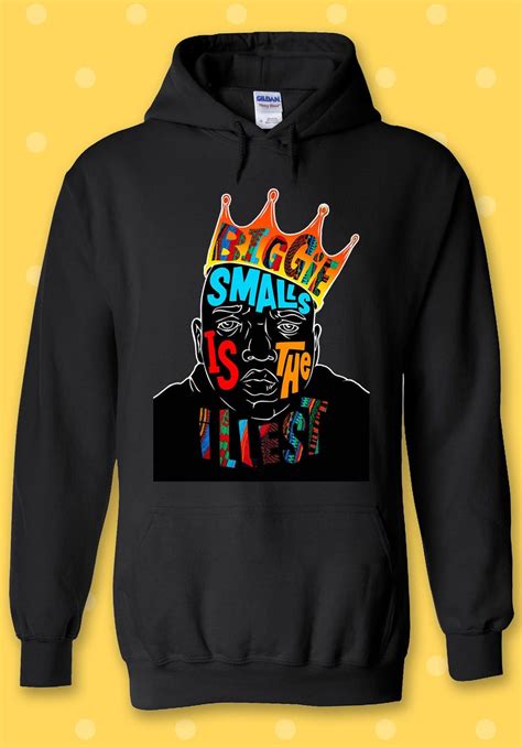 Biggie Smalls Is The Illest Funny Hoodie Sweatshirt Pullover Etsy