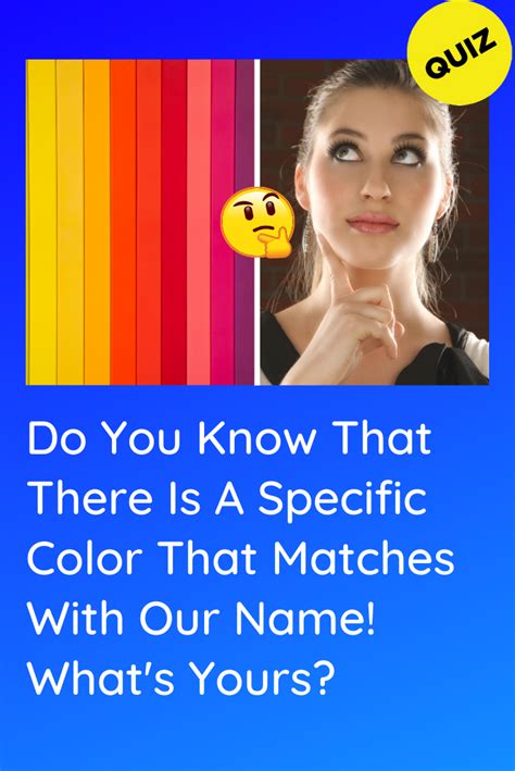 Personality Quiz What Color Matches Your Name Buzzfeed Personality