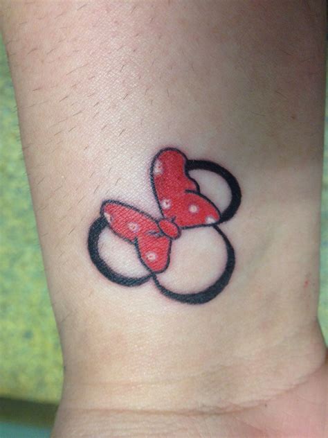 My New Minnie Mouse Tattoo Ill Never Out Grow Disney Minnie Tattoo