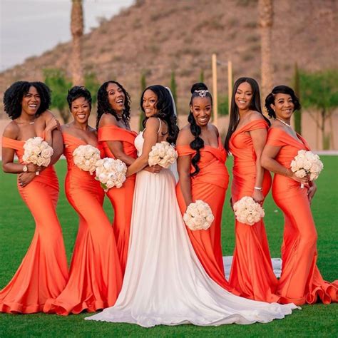 Orange Bridesmaid Dresses Cheap Bridesmaid Dresses Online Bridesmaid