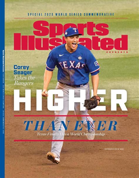 Sports Illustrated Releases Texas Rangers Commemorative Edition Sports Illustrated Texas