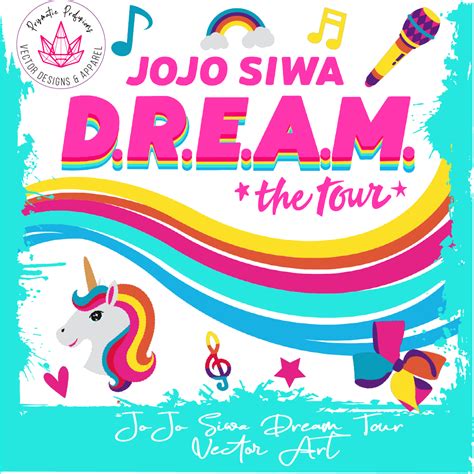 Jojo Siwa Dream Tour Jojo Siwa Dream Tour Svg Jojo Siwa