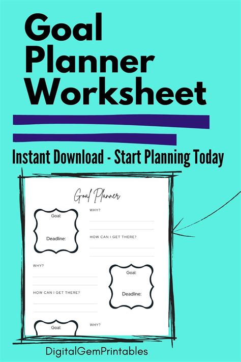 Reach Your Goals In 2021 And Beyond With A Goal Setting Worksheet