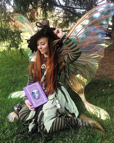 A Most Beautiful Fairy With Her Faerie Handbook I Cant Wait To Get