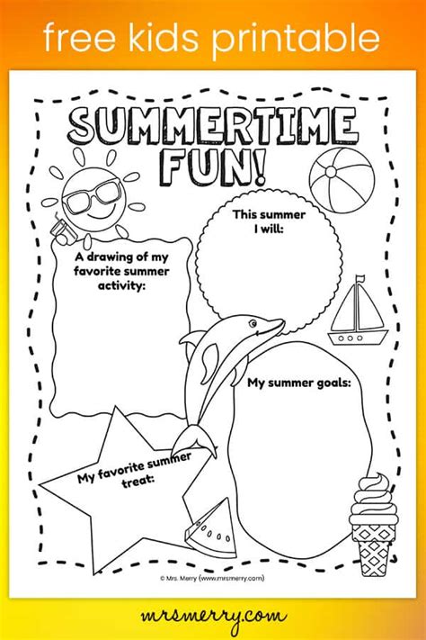 Summer Activities Printables