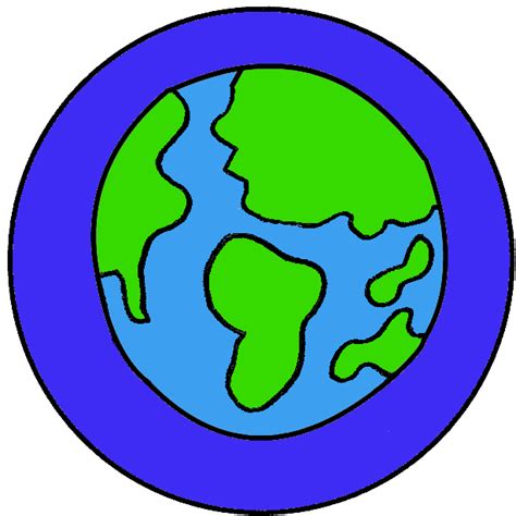 Easy Earth Drawing Free Download On Clipartmag