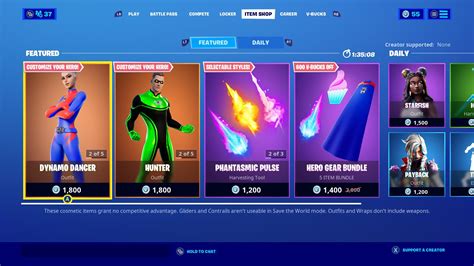 New Item Shop Design Looks Great Great Job To The Team At Epic For
