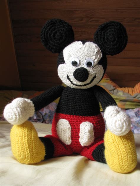 Crochet Mickey Mouse Angela Murasky We Need To Make This Happen For