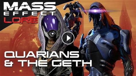 Mass Effect Lore Geth And The Quarians
