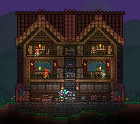 Download terraria, a sandbox adventure game in 2d that has always been compared to minecraft due to its terraria is one of those games that prove that sometimes you don't need the most spectacular graphics or the most innovating plot to be successful. Starter house : Terraria | Terraria house design, Terraria ...