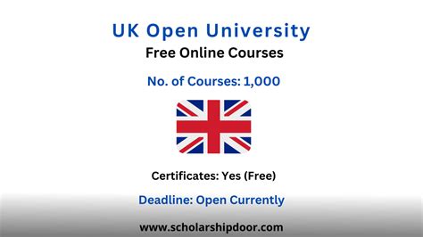 Uk Open University Free Online Courses 1000 Courses Study Abroad