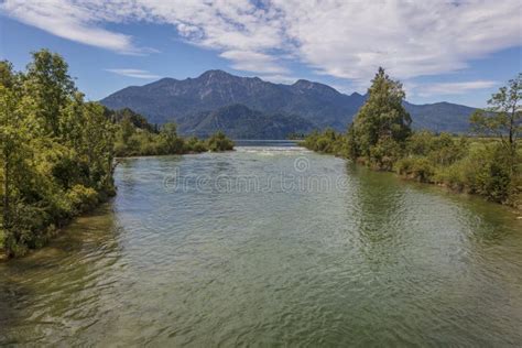 Lake Kochelsee And River Loisach Stock Photo Image Of Europe
