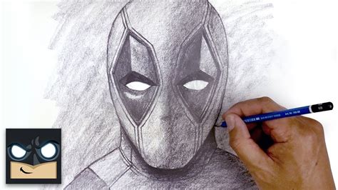 How To Draw Deadpool Sketch Saturday Step By Step Youtube