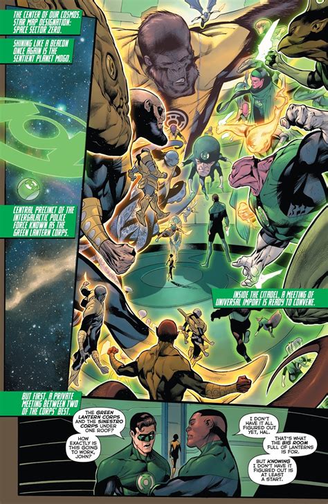 Weird Science Dc Comics Hal Jordan And The Green Lantern Corps 14